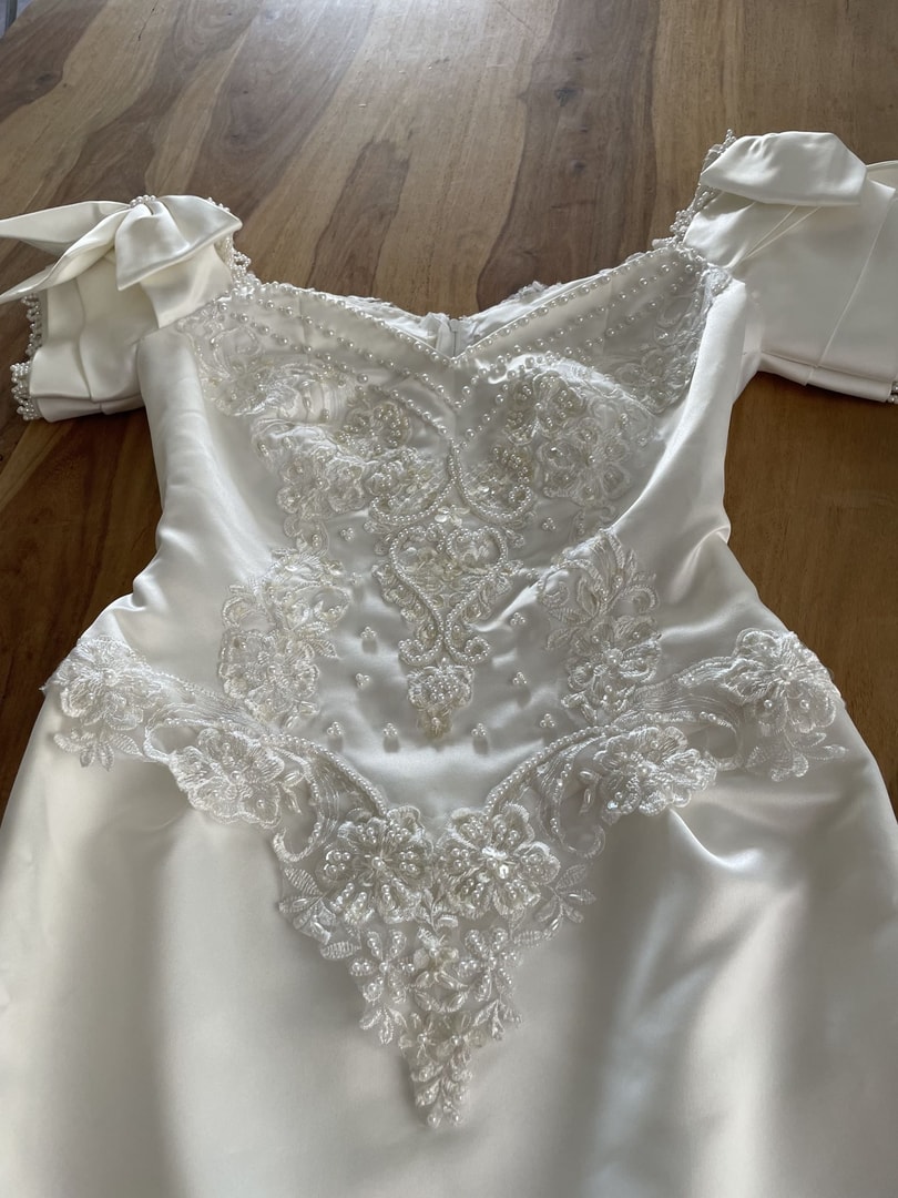 Romantisches vintage La Sposa Brautkleid 