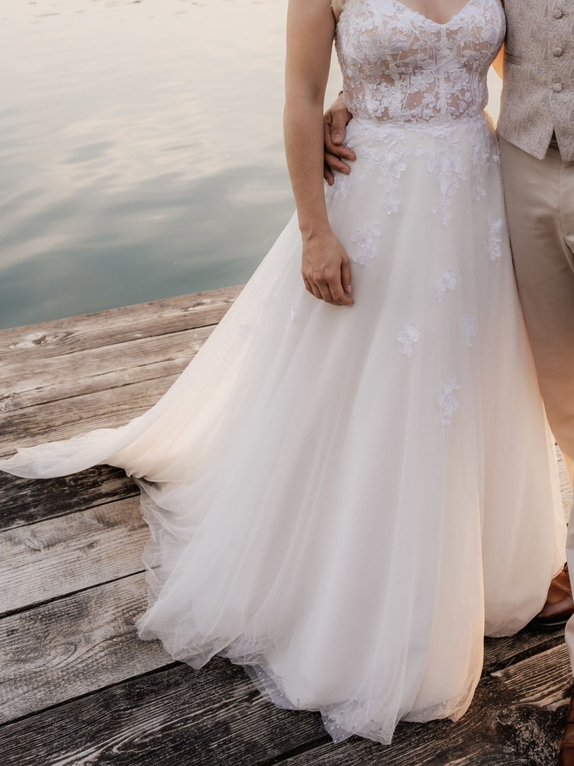 Traumhaftes Brautkleid von Liebreiz – Größe 34/36 | Ivory 🤍