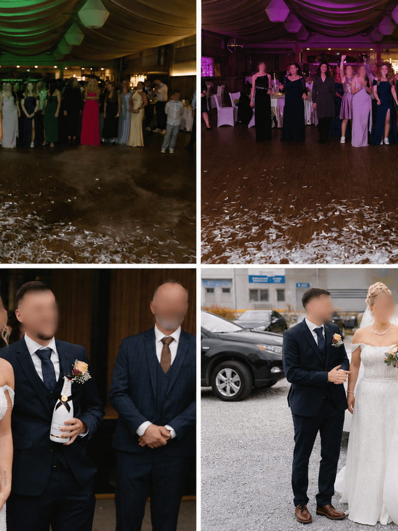 Wunderschönes Meerjungfrau-Brautkleid Ivory | 2-in-1 | Schleppe | 2 Schleier | Gr. 40/42