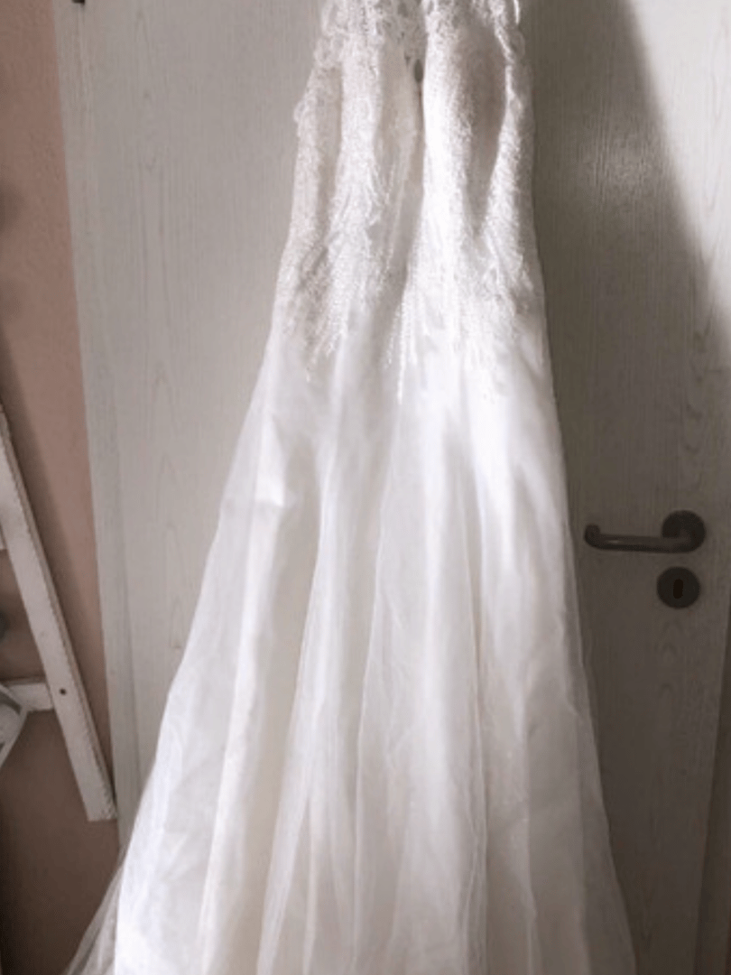 Brautkleid , Glitzer Tüll 