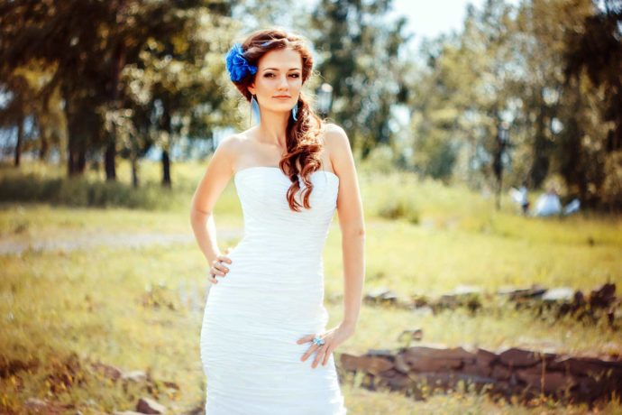Besonderes Brautkleid
