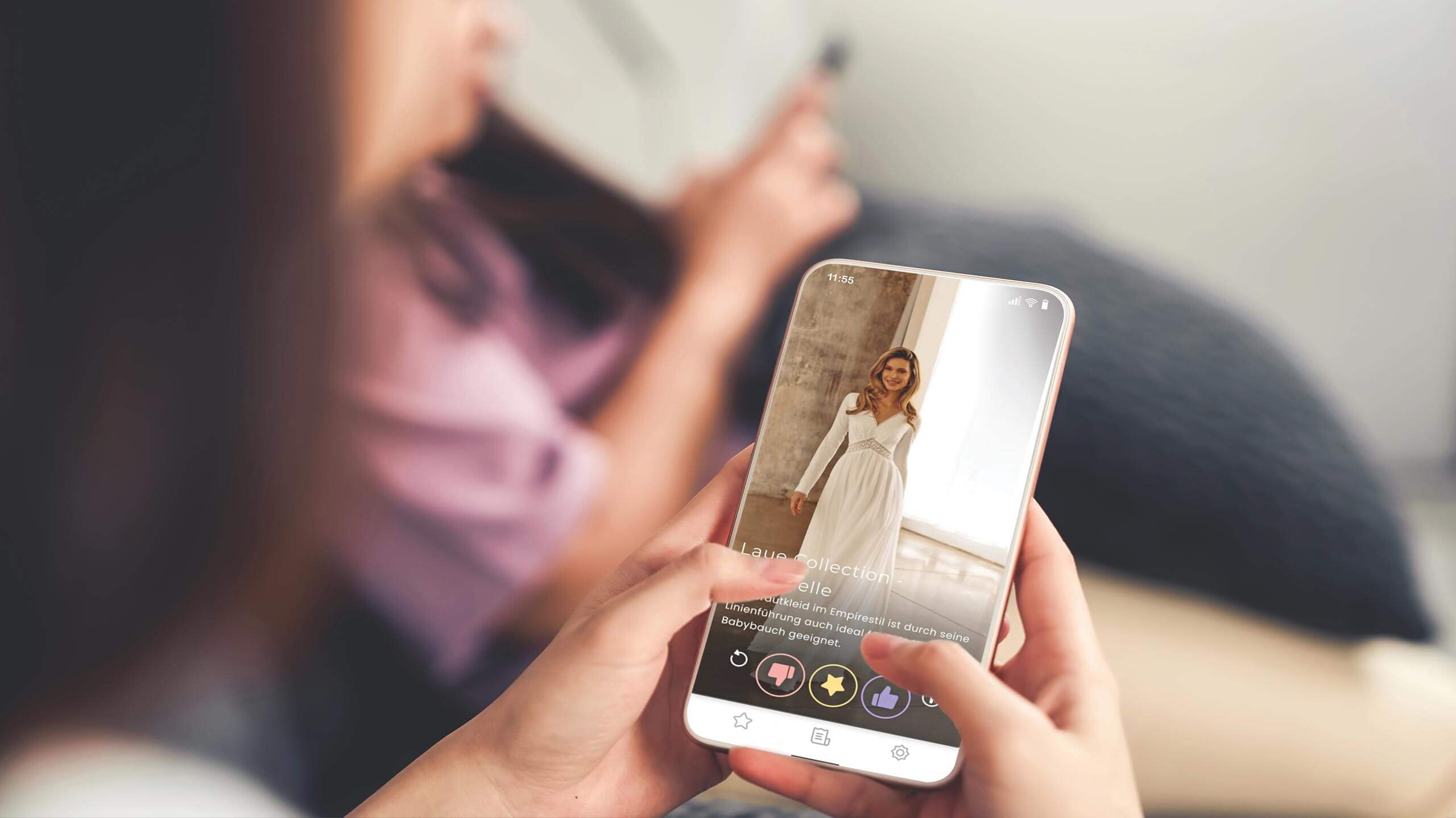 Bridify App: Finde dein Brautkleid!